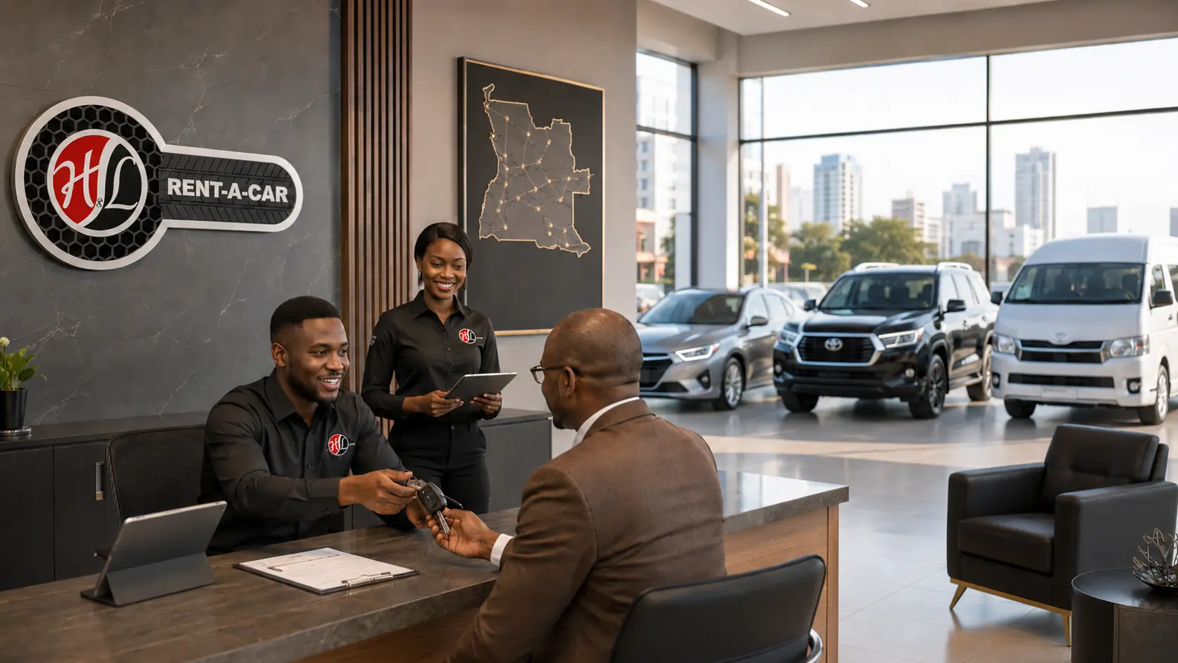 Diferenciais H&L Rent a Car no aluguer de viaturas