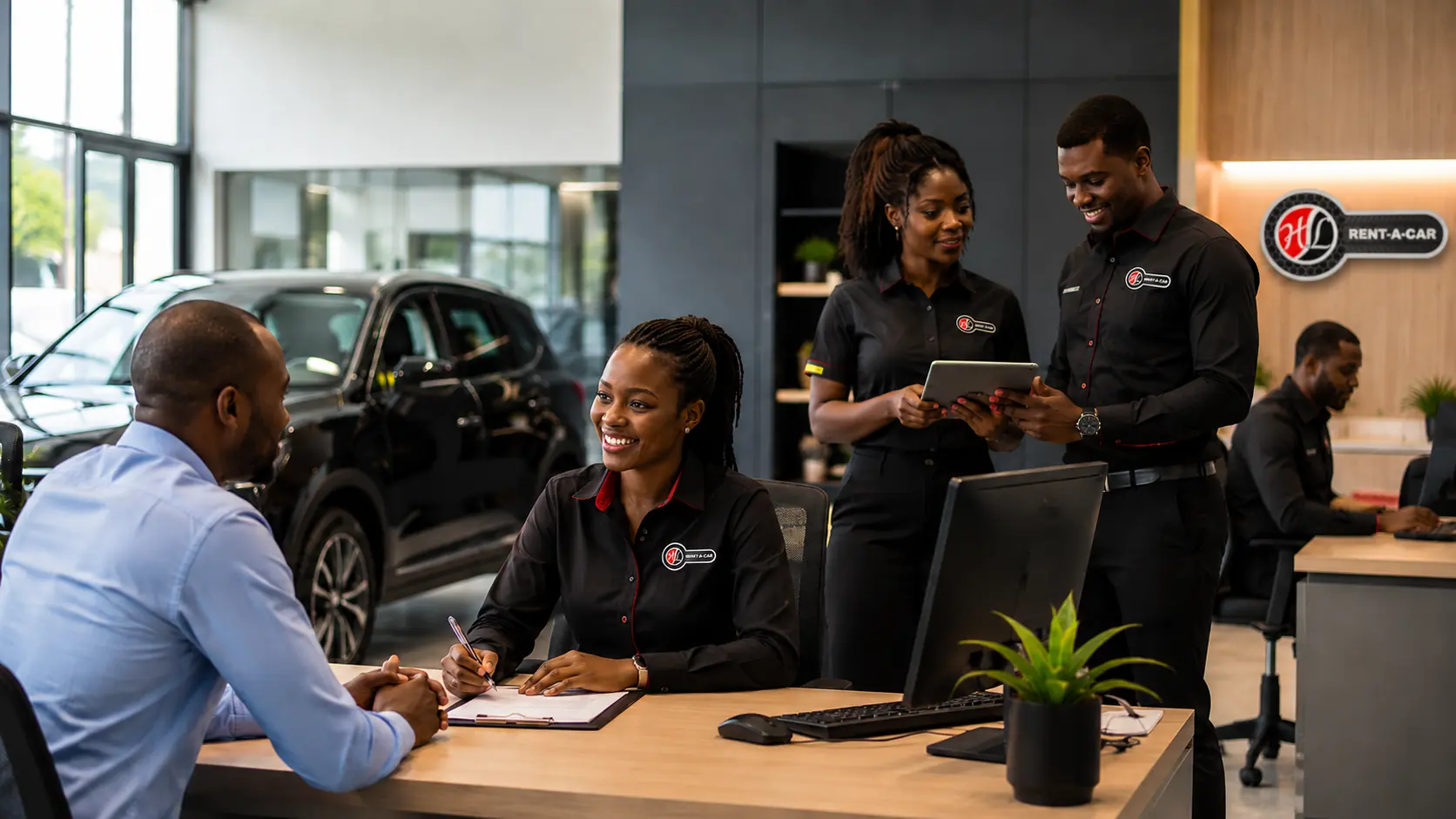 Valores da equipa H&L Rent a Car